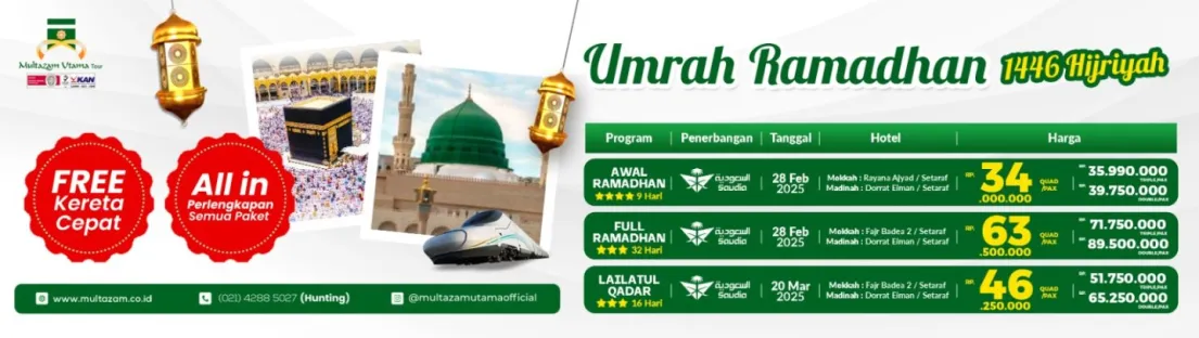 Umroh Ramadhan 2025