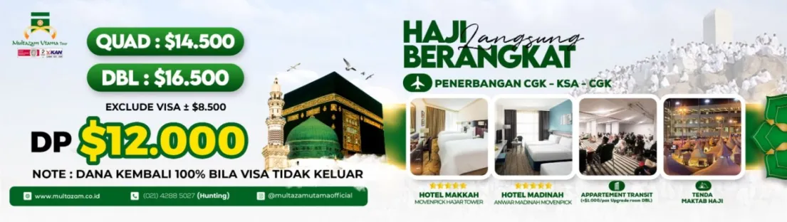 Haji Langsung Berangkat